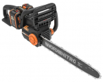 WORX WG385E chainsaw 40 cm 2x 20V 4,0Ah Black, Orange