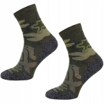 Hiking Merino Comodo villased sokid, Khaki