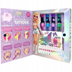 Ajutiste t&auml;toveeringute komplekt Kids Euroswan Wow Generation Tattoo Set Box WOW00097