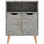 puhvetkapp，kummut，kapp, betoonhall, 60x30x72 cm, tehispuit CFE63298