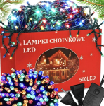 S&auml;rav v&auml;rviline siseruumide girland, 500LED, 34 m pikk