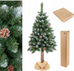Kunstlik j&otilde;ulupuu mychristmastree diamond pine k&auml;bidega, 220 cm, t&uuml;vel, alusega