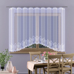 Kardin, 160x400 cm, balta