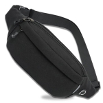 Must spordiv&ouml;&ouml;kott &ndash; unisex, USB/k&otilde;rvaklappide l&auml;biviiguga