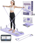 AMAZINGHOME Pilates komplekt, lilla