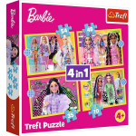 Puslede komplekt 4 in 1, Barbie 34626