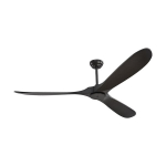 72 cm laeventilaator puidust labadega ja ilma tuledeta