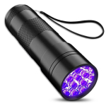 Alumiiniumist UV LED taskulamp &ndash; detektor 395 nm