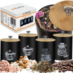 Ruhhy lahtise toidu mahutite komplekt, 4 tk, 1,5 l