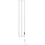 Mexen Pino elektriradiaator k&auml;ter&auml;tikuivatiga, 1405 x 242 mm, 200 W, valge