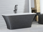Vann Besco Assos Glam Graphite, 160 x 70 cm, koos klik-klak kroomiga