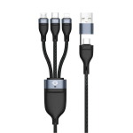 CONCEPTRONIC laadimiskaabel ETTA06B15 3-in-1 USB PD 100W 1.5M
