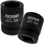 FORCEKRAFT L&ouml;&ouml;gipesad 1" 34mm kuusnurkne
