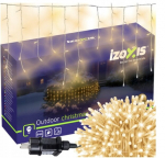J&otilde;ulu LED j&auml;&auml;purikad IZOXIS, 100 sooja valget tuld