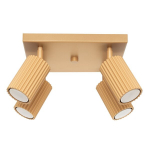 Sollux Lighting laevalgusti Karbon 4, kuldne