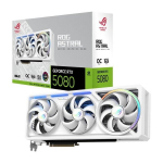 Videokaart ASUS ROG Astral GeForce RTX 5080 16GB GDDR7 WHITE OC Edition 90YV0LV4-M0NA00