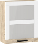 K&ouml;&ouml;gikapp Meblocross Korfu KOR-17 - W60-PN, valge/tamm