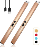 2 tuulekindlat USB-s&uuml;&uuml;tajat LED-tuledega