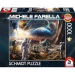 Schmidt Spiele pusle Michele Farella: Unendliche Welten - Raumfahrtmissionen (1000-osaline)