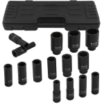 1/2" pikkade l&ouml;&ouml;gimuhvide komplekt 10-36mm kuusnurkne