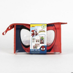 Spiderman Spidey kids' toiletry bag with hairbrush and hand towel - travel set