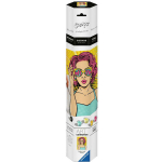 Ravensburger CreArt ART Collection Leinwand Edition - Lady in Pink (PopArt)