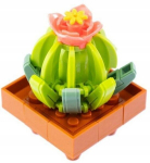 Lillede mini ehitusklotsid Ariocarpus, 66 tk.