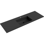 Kraanikauss Mexen Otis, 141 x 46,5 cm, Black matt