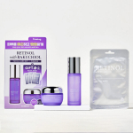 N&auml;ohoolduskomplekt retinooliga RETINOL with BAKUCHIOL (kreem, seerum, 3 maski)