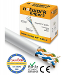 UTP v&otilde;rgu kaabel NETWORK EXPERT Cat5E (Premium CCA), CPR Eca &ndash; 305 m pakendis