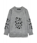 Vero Moda naiste kampsun 10335144*01, hall/must 5715733526486
