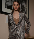 Molly Bracken naiste bleiser T2059ADH*01, must/kollane