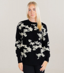 Vero Moda Naiste kampsun 10331450*01, must/valge