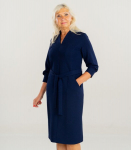 Hansmark naiste kleit 74059*01, tumesinine