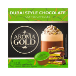 Kohvikapslid Aroma Gold Dubai style chocolate, 256g