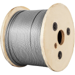 Roostevabast terasest k&ouml;is 1/8" 7x7 tross 152m