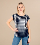 Hailys naiste T-s&auml;rk EM44MA TS*01, tumesinine/valge 4067218612681