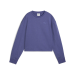PUMA naiste vabaajajakk HER Relaxed Crew TR Blue Crystal - 68505846, sinine