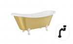 Vann Besco Amelia Glam 190, Gold+Chrome, sifooniga Klik-klak Black