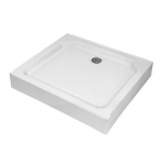 Du&scaron;ialus CITY 80x90, valge ristk&uuml;lik