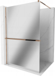 Walk-in du&scaron;isein Mexen Kioto+ riiul, roosa kuld/peegel, 70,80,90,100,110,120x200 cm