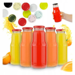 50x Klaaspudelid "puuvili" 300 ml kaanega mahla jaoks