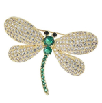 Elegantne roheline pross &ndash; tsirkoonidega kiil, One size