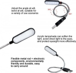 S&uuml;learvuti valgustus | LED-klaviatuuri valgustus | USB | Lugemislamp
