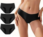 Menstruaalp&uuml;ksid naistele Tiichoo, mustad, 3 tk.