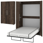 Teddy 120 seinavoodi 200x120 cm &ndash; kaasaegne ruumi s&auml;&auml;stev kappvoodi tamme v&auml;rvi