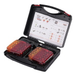 Juhtmevabad LED-tagatuled magnetiga, E11, 2 tk.