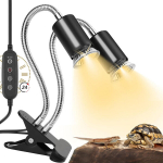 Roomajate soojenduslamp taimeriga, UVA UVB, 2 pirni
