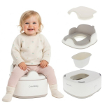 Laste pissipott 3in1 tualett WC kate alusastme jalatugi Sun Baby