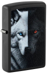 Tulemasin Zippo 46694 Two Wolves Design